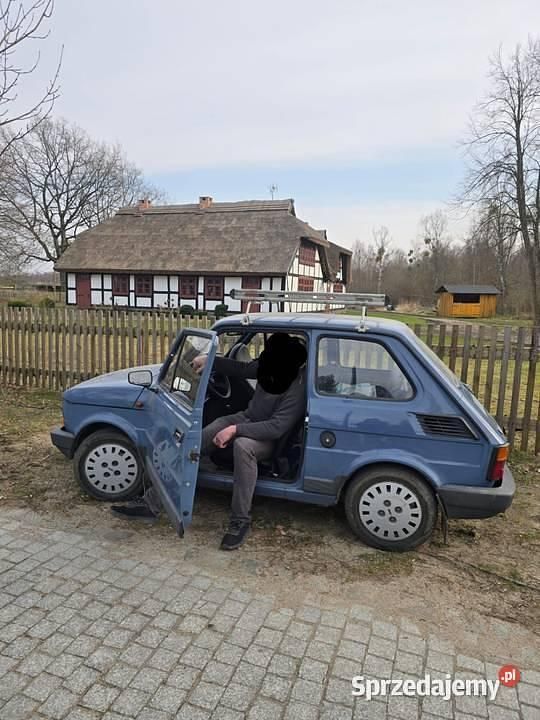 Niebieski Używany 1990 Fiat 126 Hatchback | 19 000 zł - Obraz 1/4