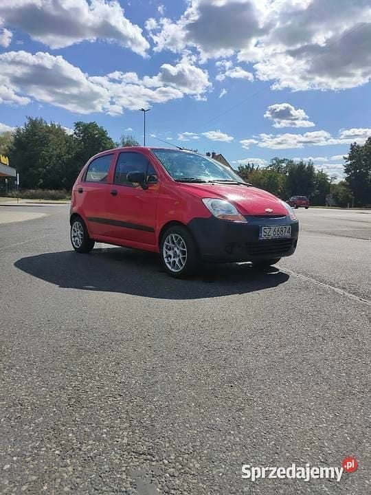 Czerwony Używany 2006 Chevrolet Spark Hatchback | 3400 zł (Dobra cena) - Obraz 1/4