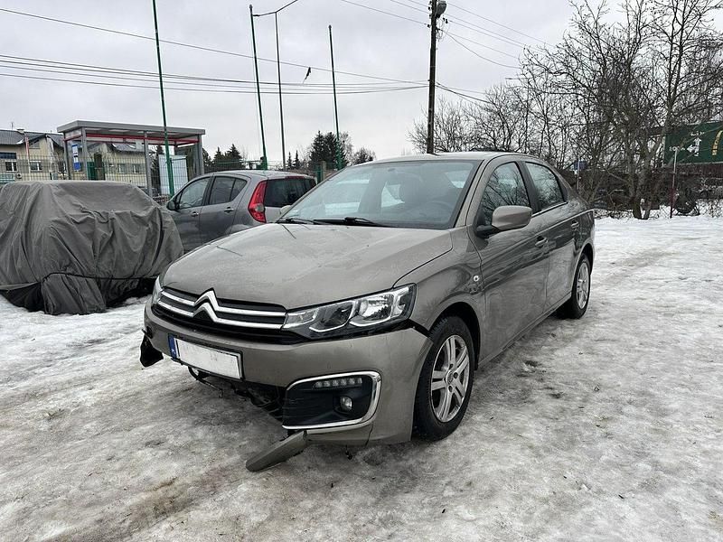 Używany Citroën C-Elysee I 115 KM (84 kW) 2017 Brązowy Sedan/Limuzyna