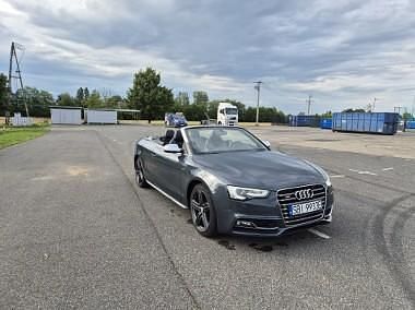 Szary Używany 2010 Audi S5 Kabriolet | 69 500 zł - Obraz 1/4