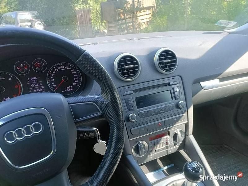 Używany Audi A3 2009 Biały Coupe