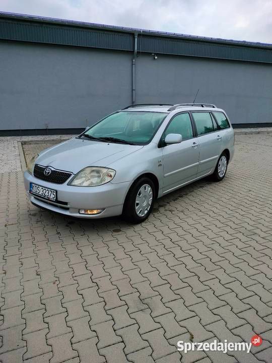 Srebrny Używany 2003 Toyota Corolla Kombi | 6300 zł (Uczciwa cena) - Obraz 1/4