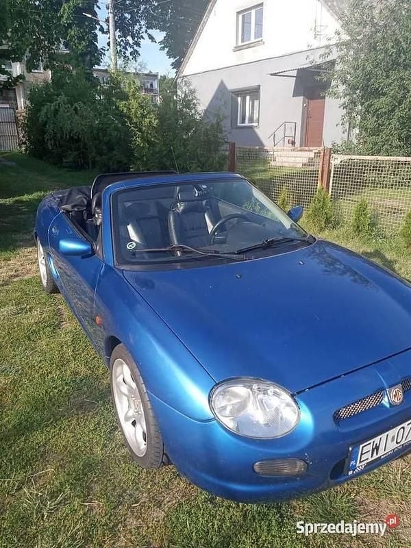 Niebieski Używany 2000 MG F Kabriolet | 17 900 zł - Obraz 1/4