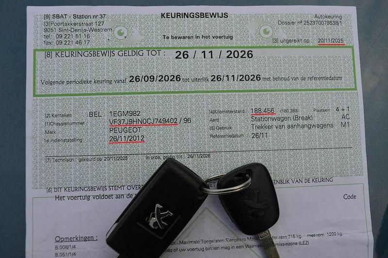 Używany Peugeot Partner 75 KM (55 kW) 2012 Niebieski (metalik) Minivan