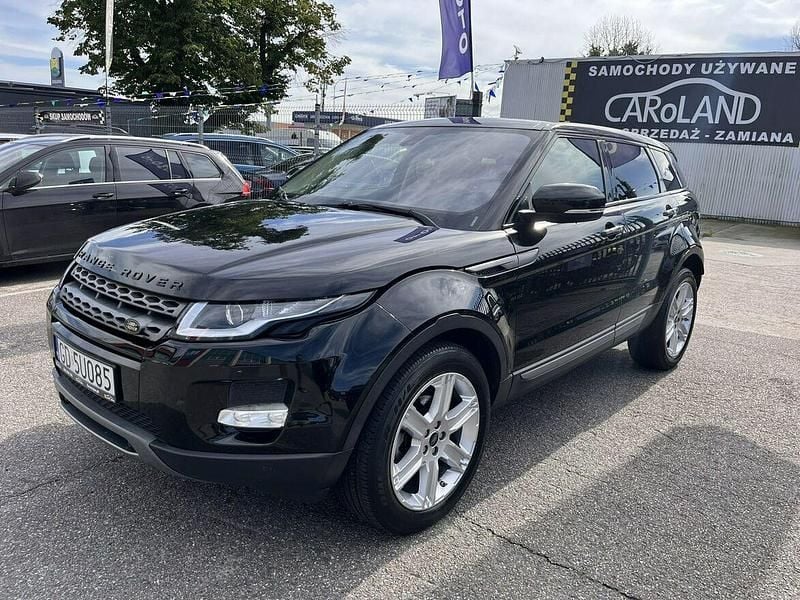 Czarny Używany 2013 Land Rover Range Rover evoque SUV | 49 900 zł (Dobra cena) - Obraz 1/4