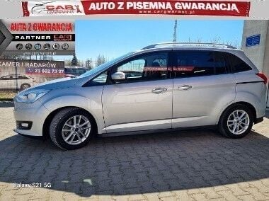 Srebrny Używany 2017 Ford C-MAX Minivan | 34 900 zł (Uczciwa cena) - Obraz 1/4