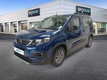 Niebieski Używany 2023 Peugeot e-Rifter Allure Minivan | 120 000 zł - Obraz 1/4