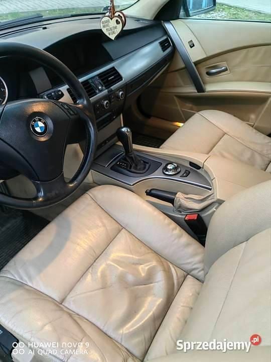 Używany BMW 525 2005 Granatowy Sedan/Limuzyna