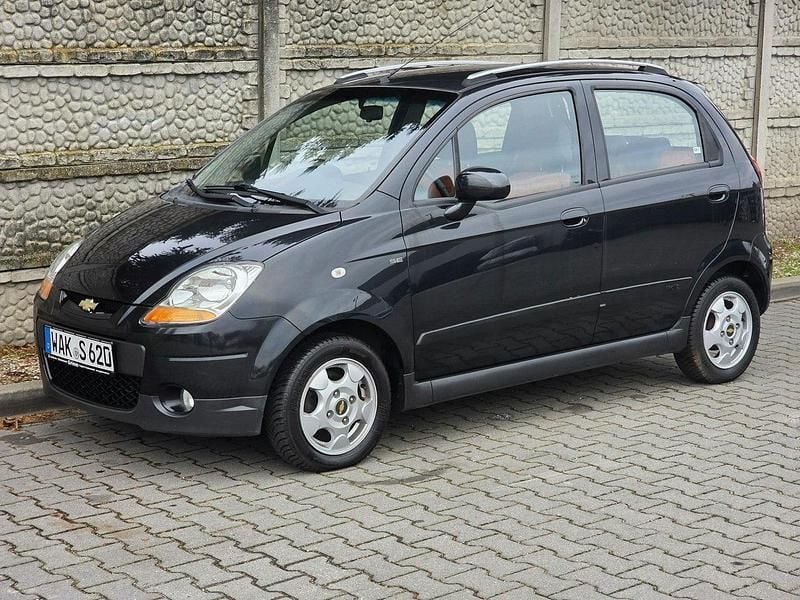 Czarny Używany 2009 Chevrolet Matiz Hatchback | 9900 zł - Obraz 1/4