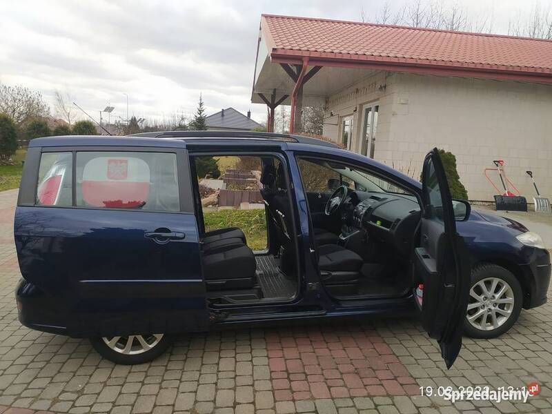 Używany Mazda 5 2008 Granatowy Minivan