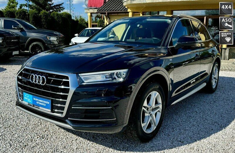 Grafitowy Używany 2020 Audi Q5 Sport SUV | 119 900 zł (Dobra cena) - Obraz 1/4