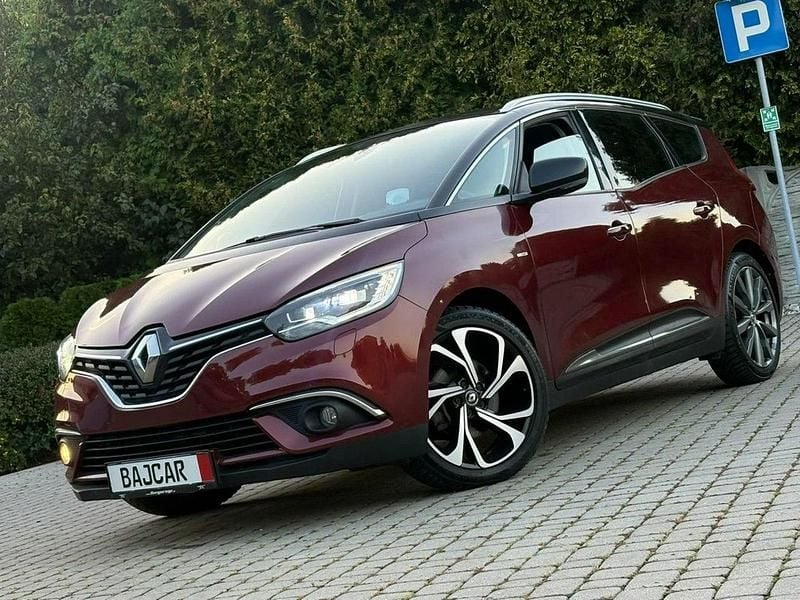 Bordowy (metalik) Używany 2017 Renault Grand Scénic IV Minivan | 43 888 zł - Obraz 1/4