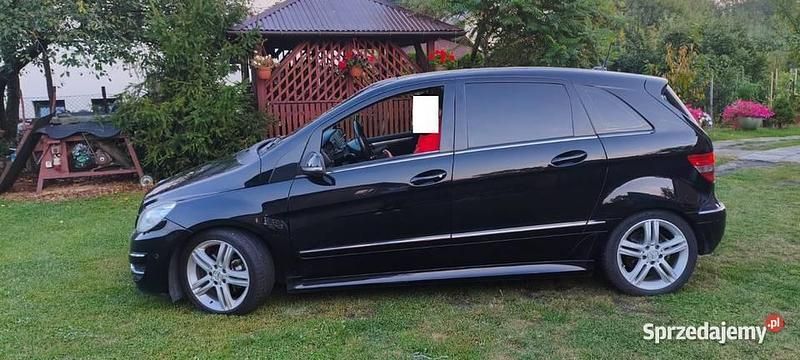 Czarny Używany 2008 Mercedes B200 Minivan | 30 500 zł - Obraz 1/4