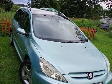 Zielony Używany 2003 Peugeot 307 Kombi | 3600 zł - Obraz 1/3