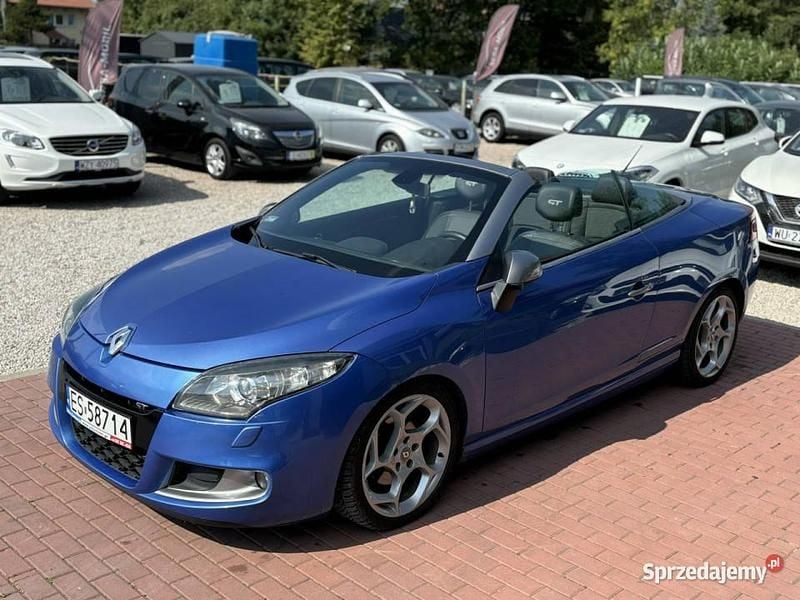 Niebieski (metalik) Używany 2012 Renault Mégane Cabriolet GT Kabriolet | 21 500 zł - Obraz 1/4
