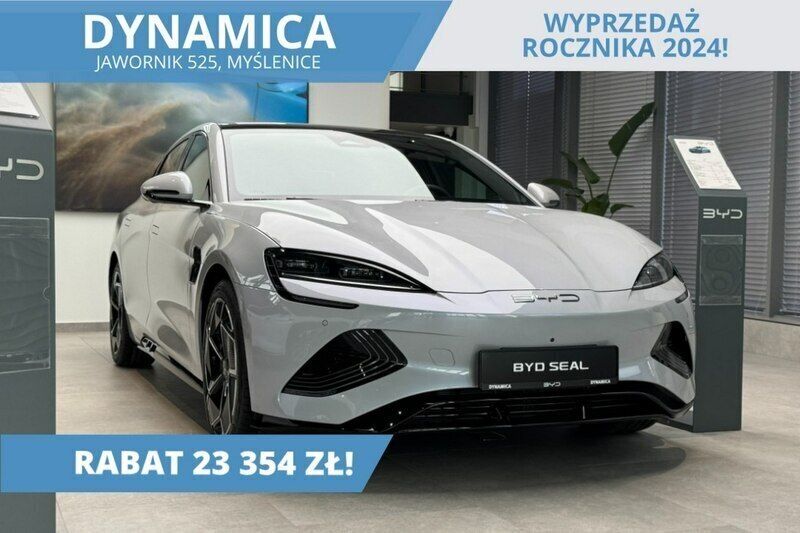 Szary (metalik) Nowe 2024 BYD Seal Sedan/Limuzyna | 212 546 zł - Obraz 1/4