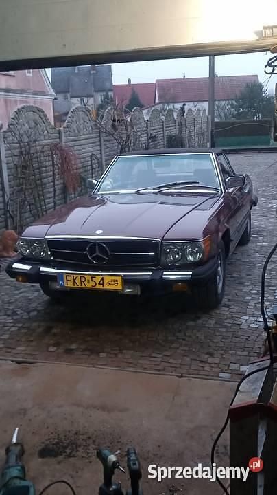 Używany Mercedes SL450 1977 Brązowy Kabriolet