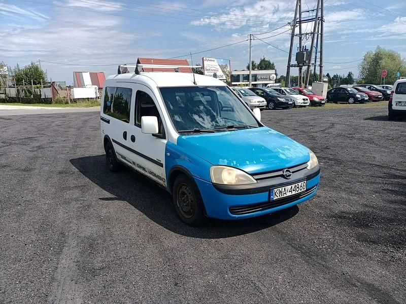Biały Używany 2004 Opel Combo Minivan | 2500 zł - Obraz 1/4