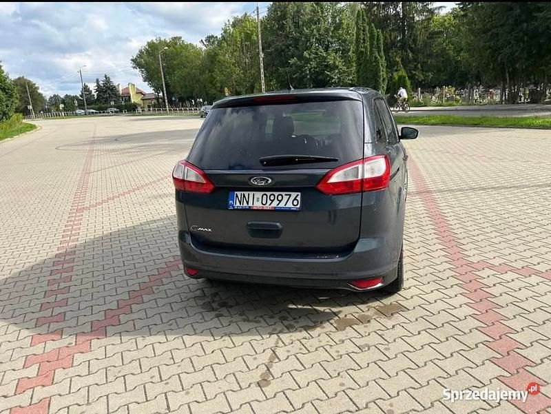 Grafitowy Używany 2013 Ford Grand C-Max Minivan | 24 900 zł (Dobra cena) - Obraz 1/4