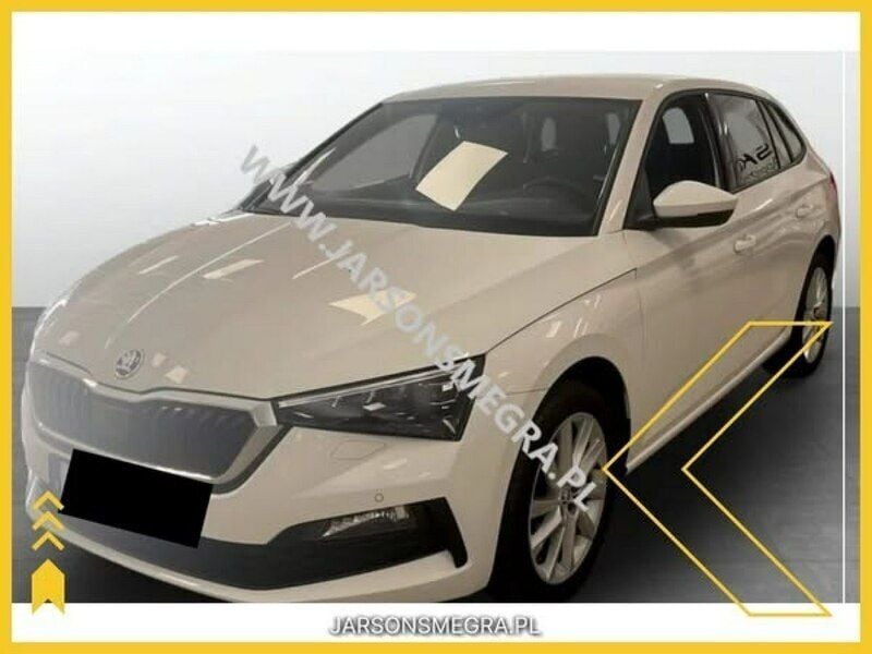 Biały Używany 2022 Skoda Scala Hatchback | 77 200 zł (Dość drogi) - Obraz 1/4