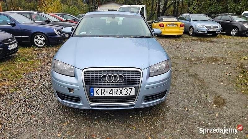 Niebieski Używany 2005 Audi A3 Kombi | 3900 zł - Obraz 1/4