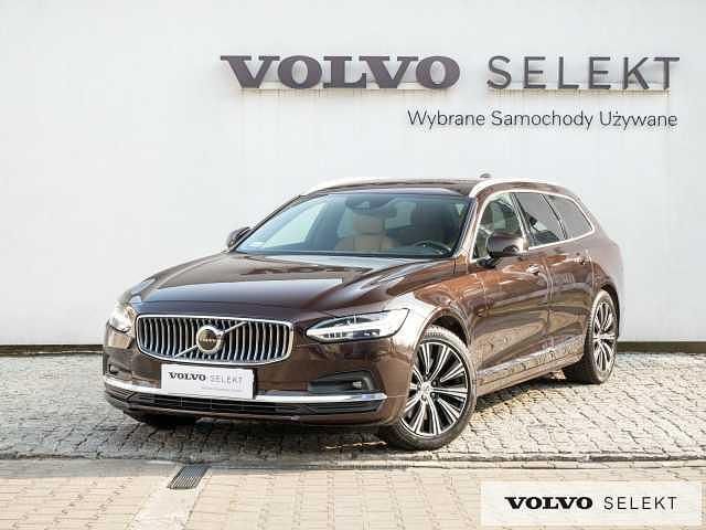 Brązowy Używany 2021 Volvo V90 Kombi | 169 900 zł - Obraz 1/3