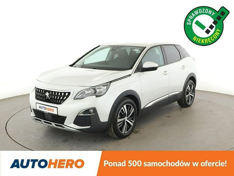 Biały Używany 2016 Peugeot 3008 SUV | 51 600 zł (Uczciwa cena) - Obraz 1/3