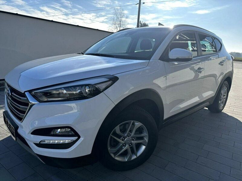 Biały Używany 2016 Hyundai Tucson SUV | 62 500 zł (Dobra cena) - Obraz 1/4