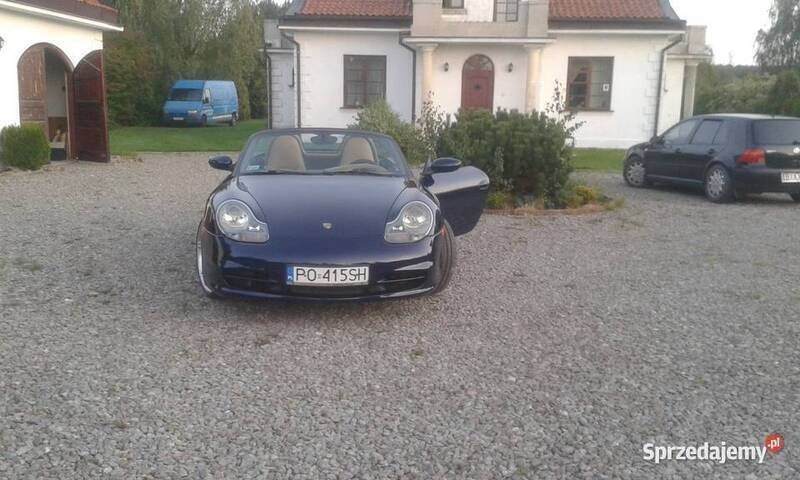 Używany Porsche Boxster S 2001 Granatowy Kabriolet
