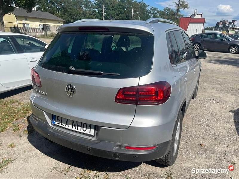 Używany VW Tiguan 2015 Srebrny SUV