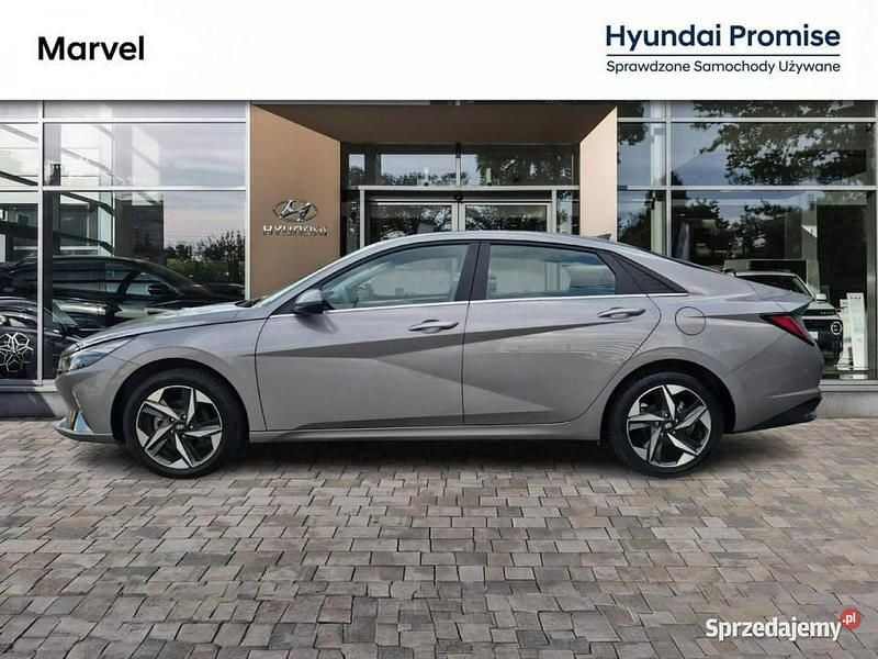 Szary Używany 2023 Hyundai Elantra Sedan/Limuzyna | 86 600 zł (Uczciwa cena) - Obraz 1/4