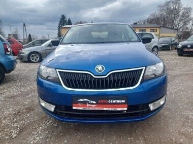 Niebieski Używany 2014 Skoda Rapid Sedan/Limuzyna | 26 900 zł (Uczciwa cena) - Obraz 1/4