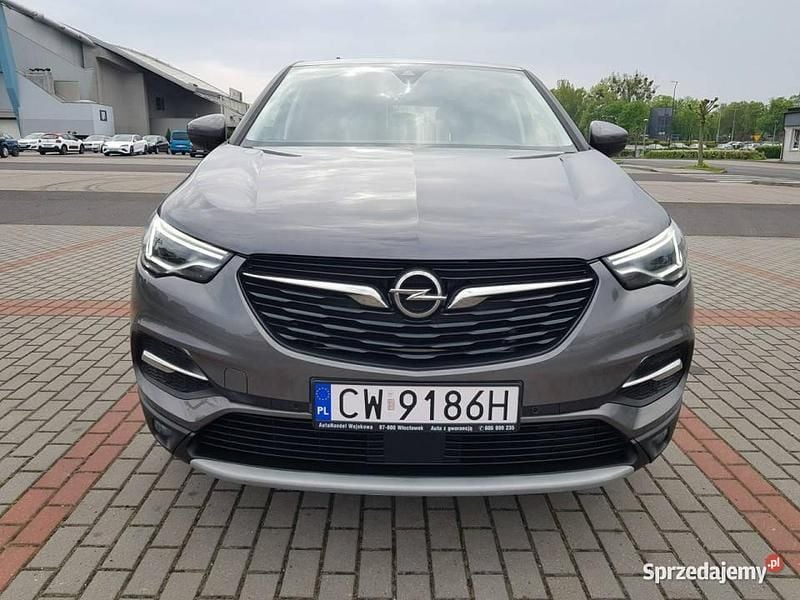 Szary Używany 2018 Opel Grandland X SUV | 43 900 zł (Super Cena) - Obraz 1/4