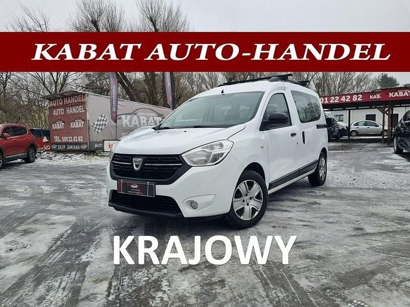 Biały Używany 2019 Dacia Dokker Minivan | 26 500 zł (Uczciwa cena) - Obraz 1/4