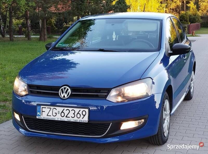 Niebieski Używany 2010 VW Polo Hatchback | 15 700 zł (Uczciwa cena) - Obraz 1/4