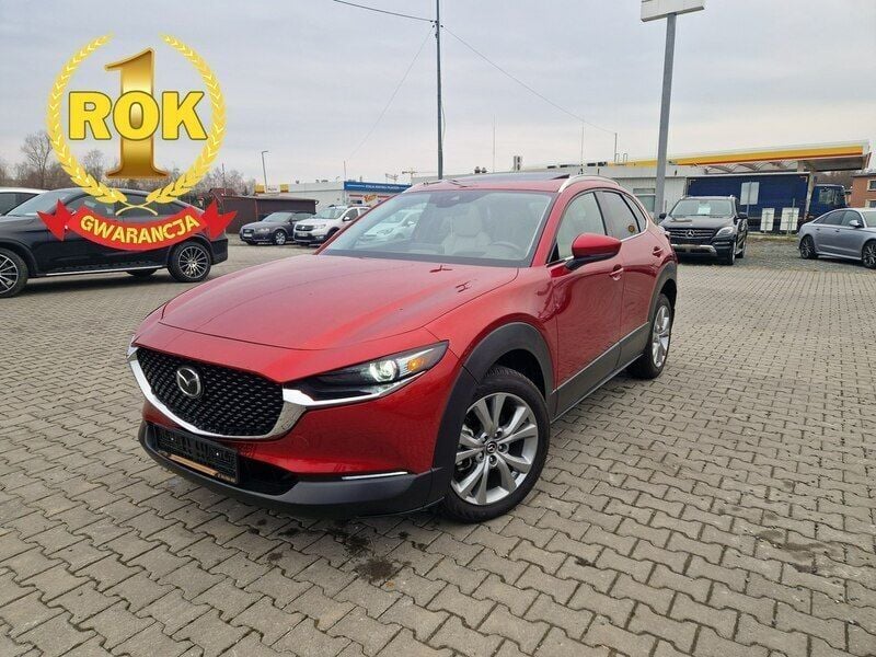 Bordowy (metalik) Używany 2020 Mazda CX-30 SUV | 99 000 zł - Obraz 1/4