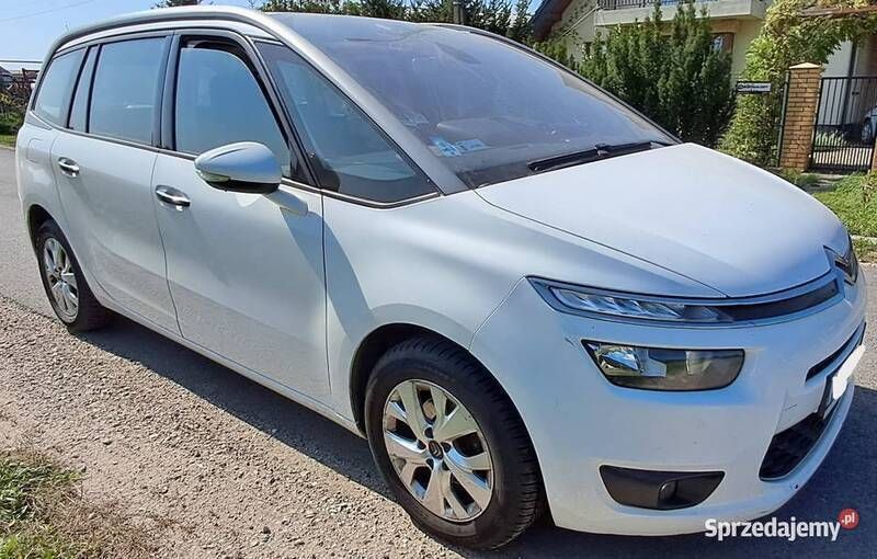 Biały Używany 2015 Citroën Grand C4 Picasso Minivan | 33 900 zł (Uczciwa cena) - Obraz 1/4