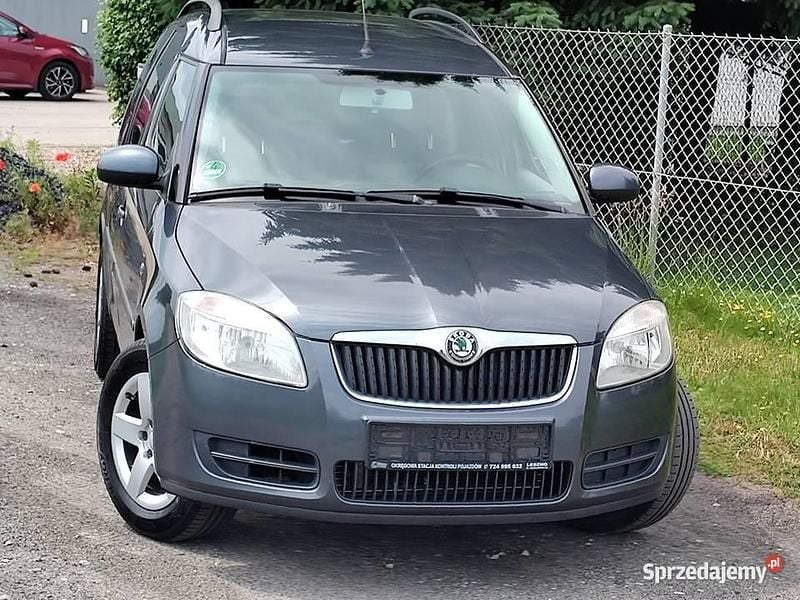 Szary Używany 2007 Skoda Roomster Kombi | 12 900 zł (Dość drogi) - Obraz 1/4