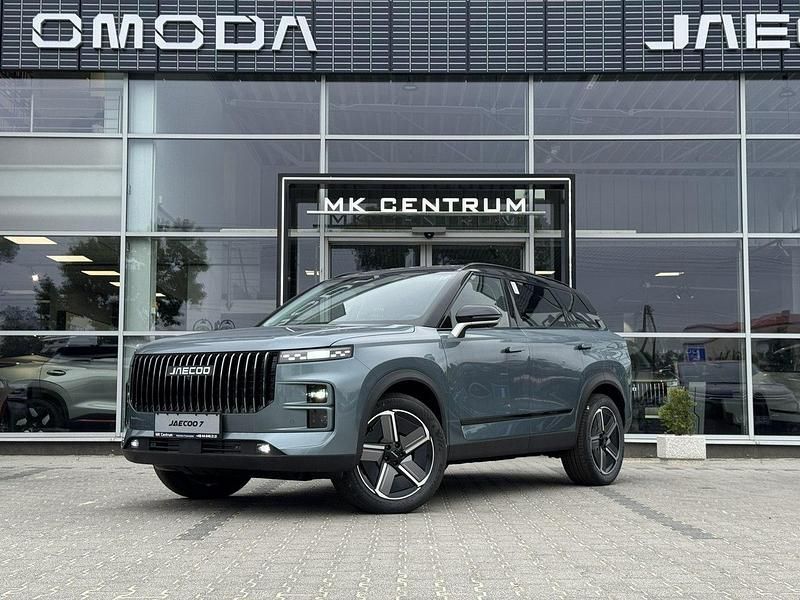 Zielony ciemny (metalik) Używany 2024 Jaecoo 7 SUV | 127 900 zł (Dobra cena) - Obraz 1/4