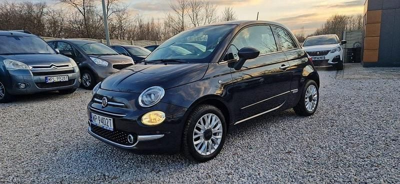 Używany Fiat 500 69 KM (50 kW) 2017 Czarny (metalik) Hatchback