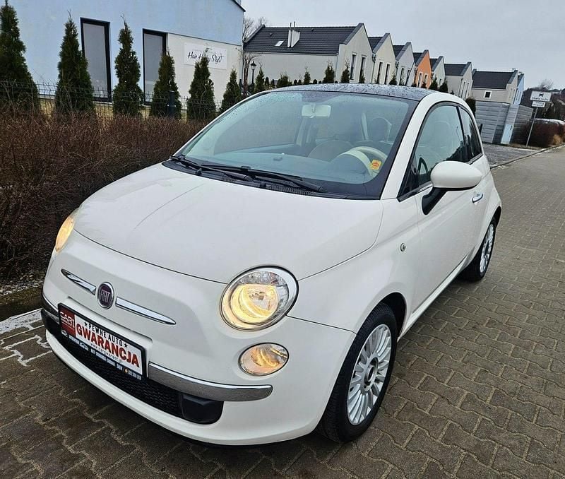Używany Fiat 500 69 KM (50 kW) 2009 Biały Kabriolet