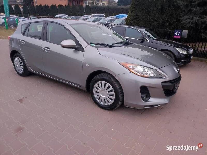 Używany Mazda 3 2012 Srebrny Hatchback