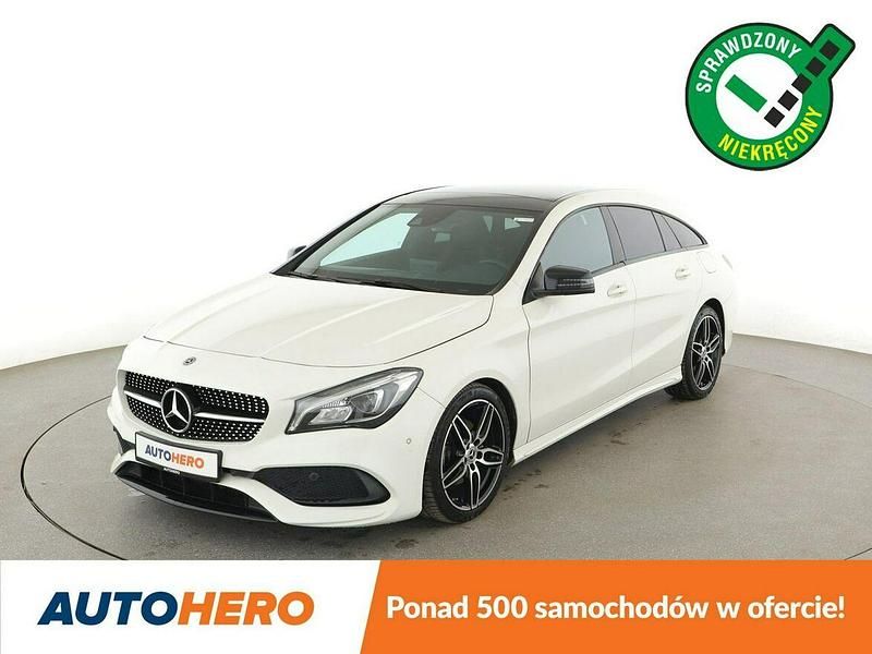 Biały Używany 2017 Mercedes CLA180 Sedan/Limuzyna | 77 800 zł (Uczciwa cena) - Obraz 1/3