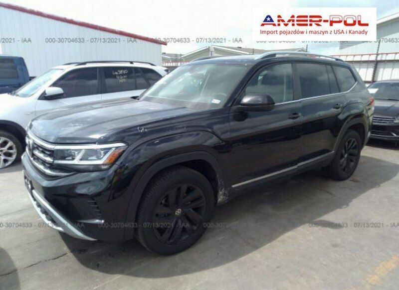 Używany VW Atlas SEL 235 KM (172 kW) 2021 Czarny SUV