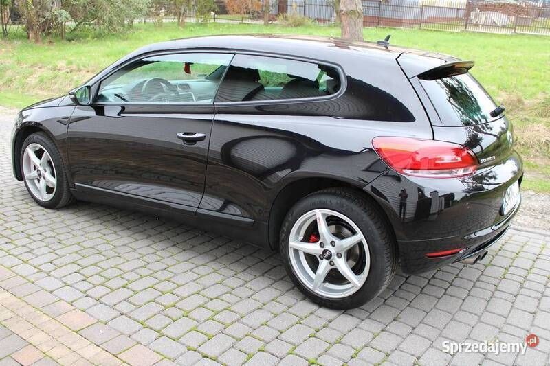 Czarny Używany 2008 VW Scirocco Coupe | 33 800 zł (Dość drogi) - Obraz 1/4