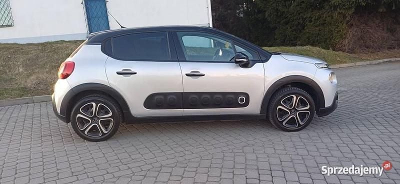 Używany Citroën C3 2017 Srebrny Hatchback