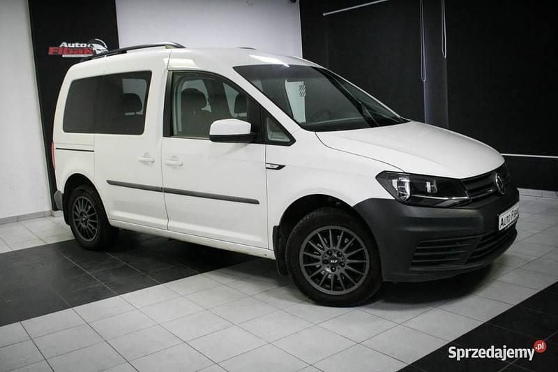 Biały Używany 2019 VW Caddy Minivan | 55 500 zł (Dobra cena) - Obraz 1/4