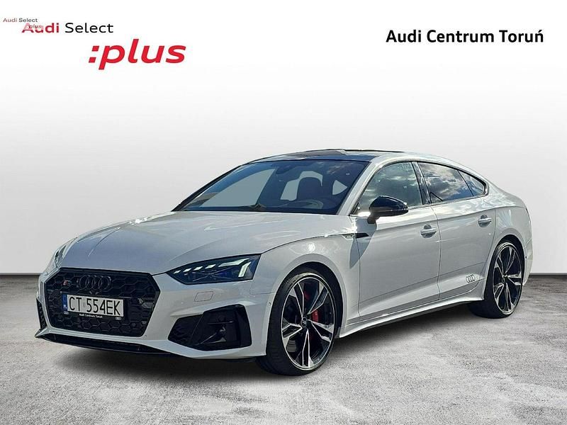 Biały (metalik) Używany 2024 Audi S5 Ambiente Sedan/Limuzyna | 309 000 zł - Obraz 1/4