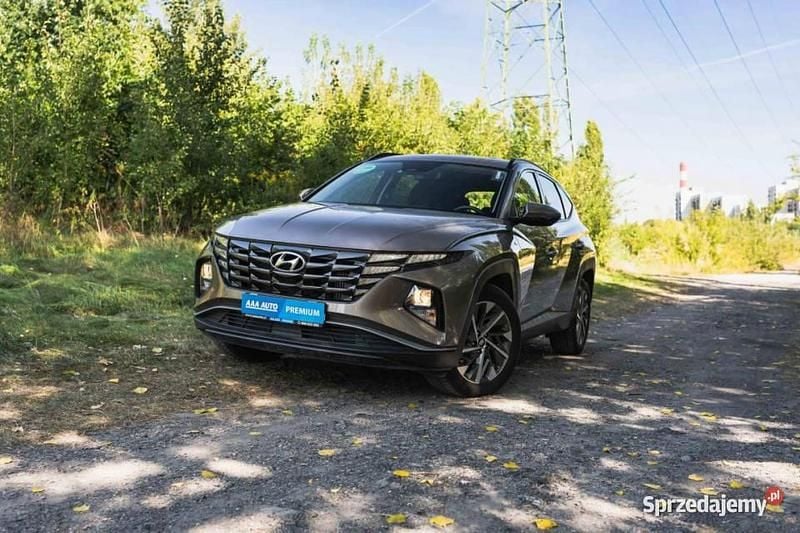 Beżowy Używany 2021 Hyundai Tucson SUV | 106 999 zł (Drogi) - Obraz 1/4