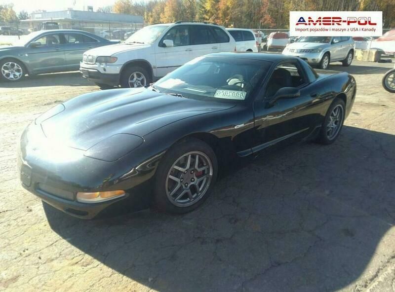Czarny Używany 2004 Chevrolet Corvette Z06 Kabriolet | 98 000 zł - Obraz 1/4